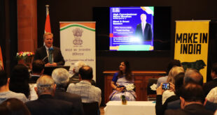 मंत्री टॉड मैकले – भारतीय समुदाय को संबोधित करते हुए