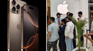 iPhone 16 खरीदने के लिए Apple स्टोर पर लगी लंबी लाइन, सेल शुरू होते ही पहुंचे फैन्स