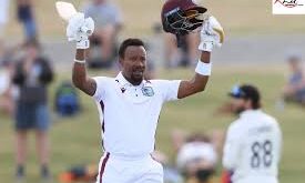 हॉज के शतक से वेस्टइंडीज ने फॉलोऑन बचाया