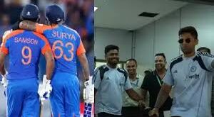 परेशान मत करो… सूर्यकुमार यादव ने उड़ाया संजू सैमसन का मजाक, एयरपोर्ट का वीडियो हुआ वायरल